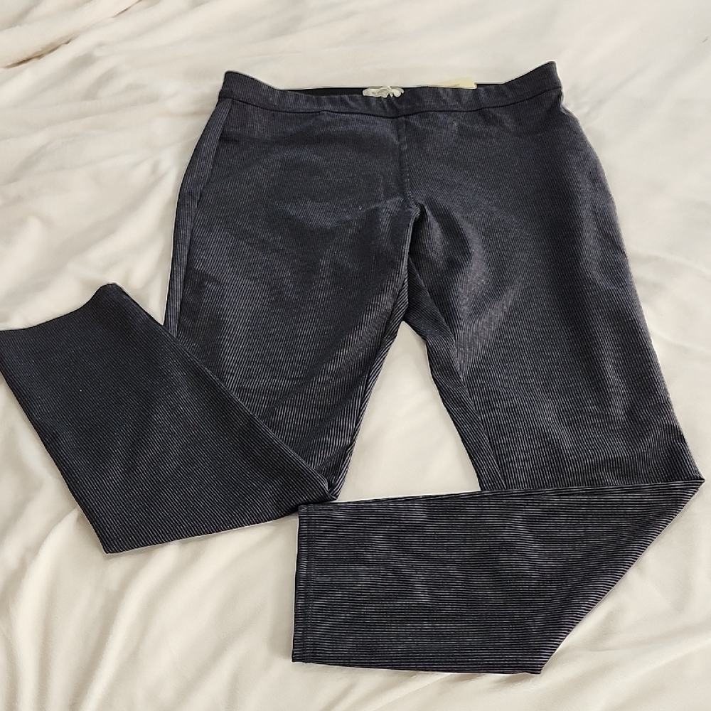 NWT Max Studio Stretch Skinny Pinstripe Pants Size XL